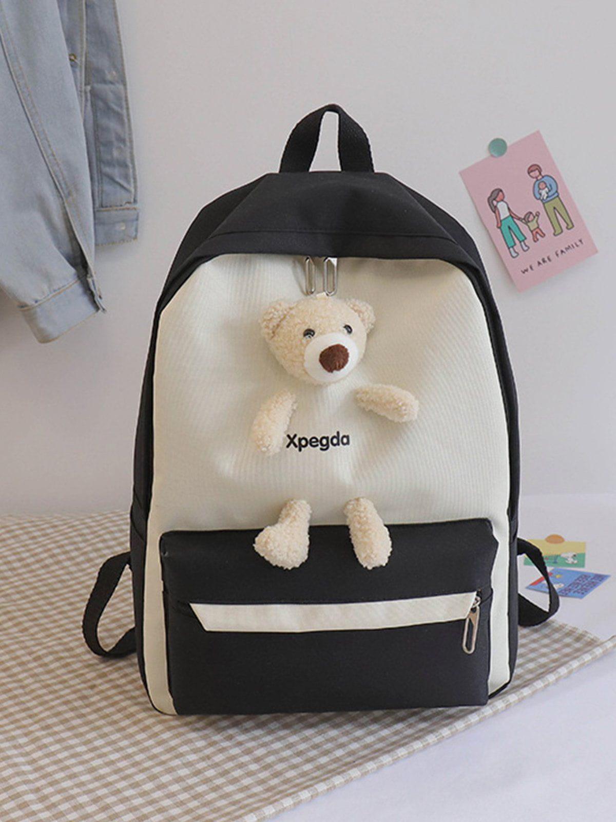 Tntwear® - Cartoon Bear Doll Shoulder Bag - tntwear1