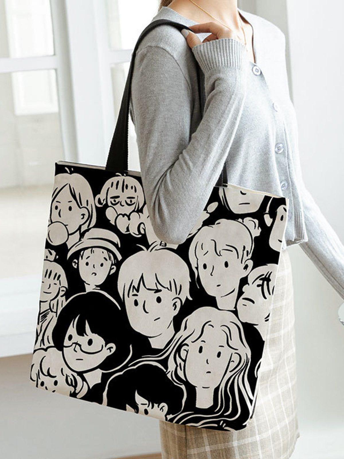 Tntwear® - Cartoon Character Print Bag - tntwear1