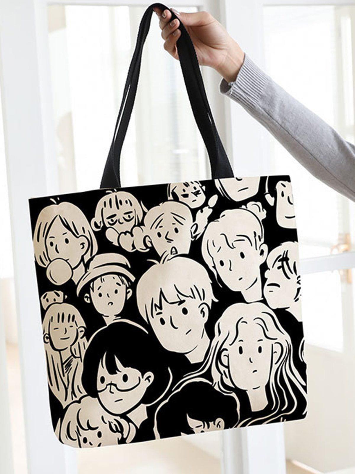 Tntwear® - Cartoon Character Print Bag - tntwear1