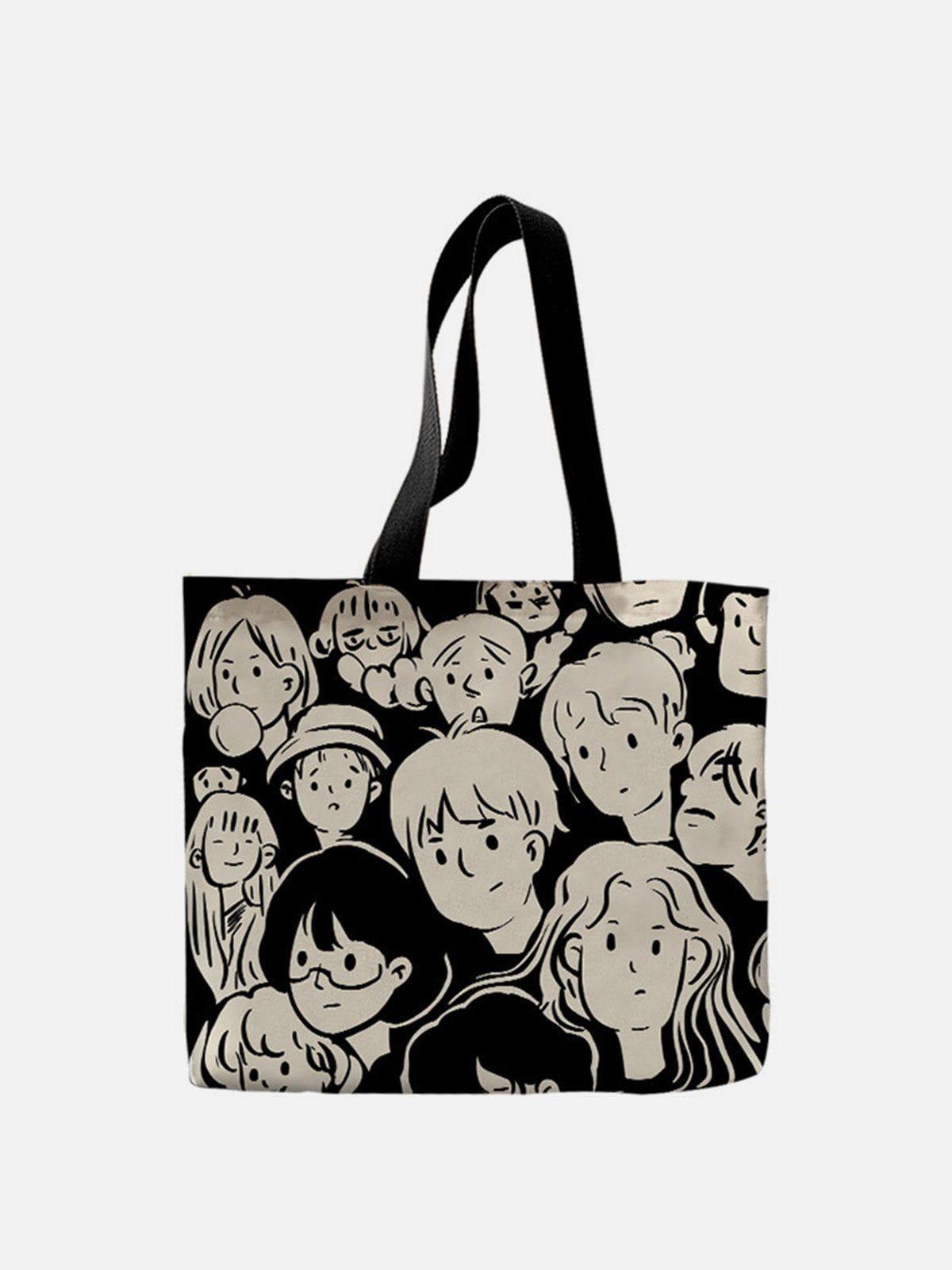 Tntwear® - Cartoon Character Print Bag - tntwear1