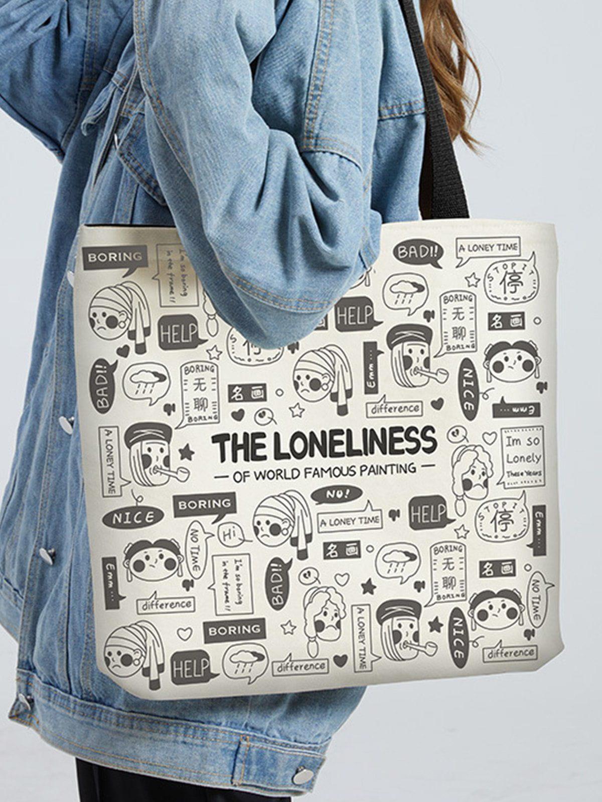 Tntwear® - Cartoon Newspaper Printing Bag - tntwear1