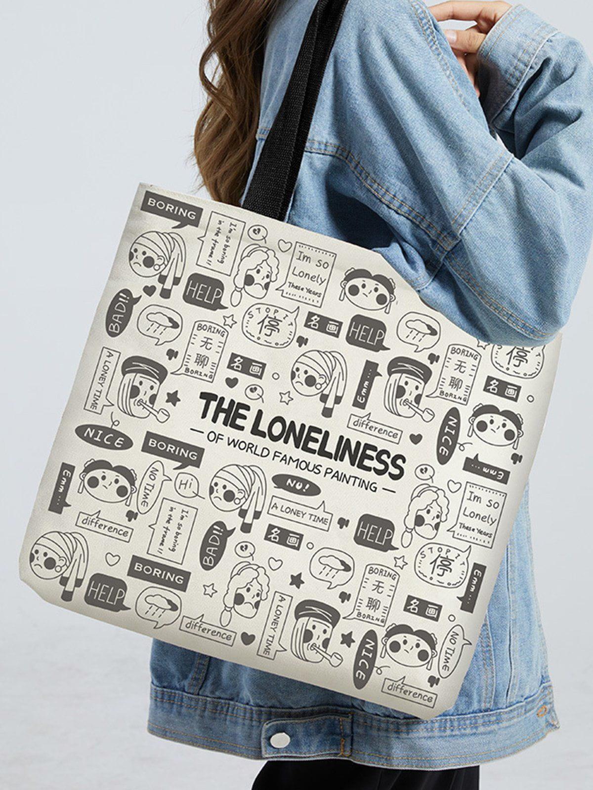 Tntwear® - Cartoon Newspaper Printing Bag - tntwear1