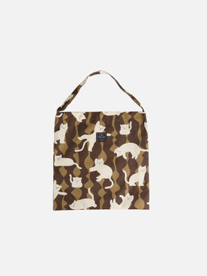 Tntwear® - Cat Print Canvas Shoulder Bag Bag - tntwear1