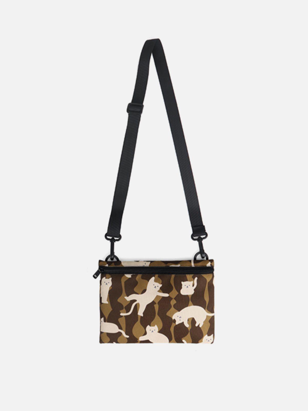 Tntwear® - Cute Cat Print Crossbody Bag - tntwear1