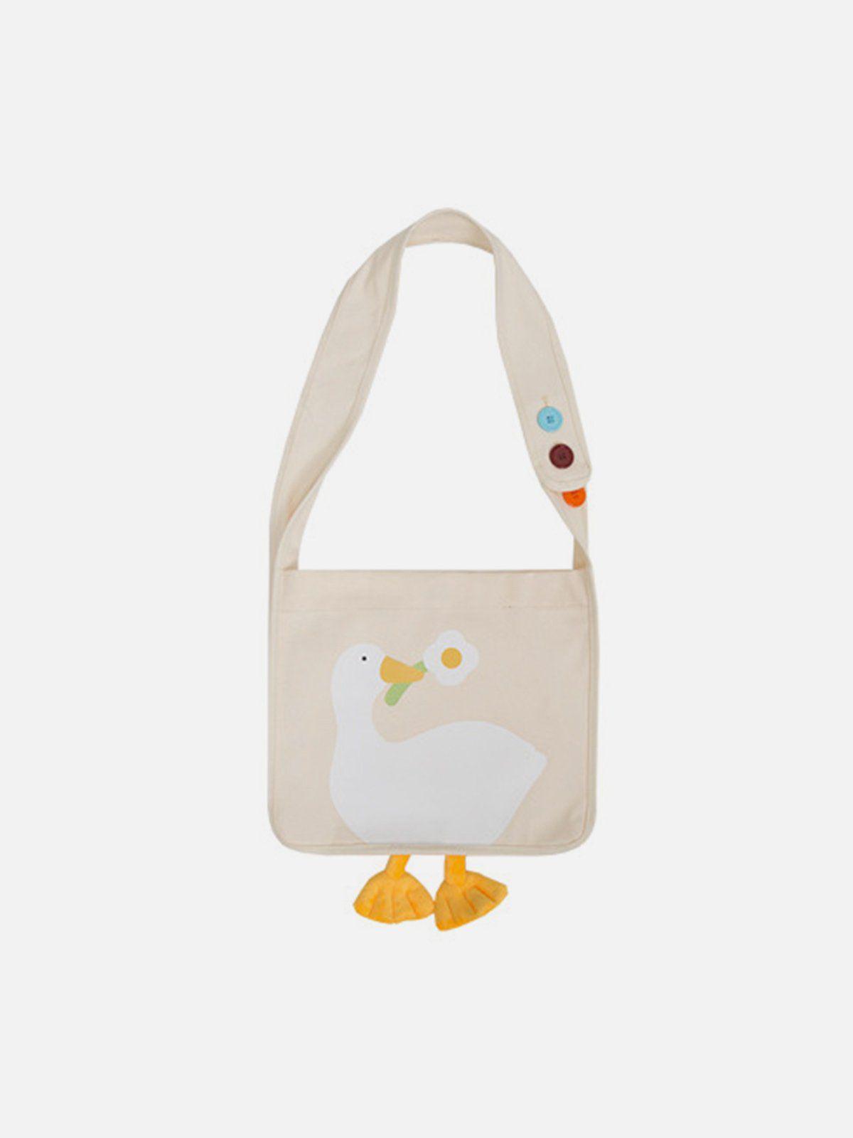 Tntwear® - Cute Duck Canvas Bag - tntwear1