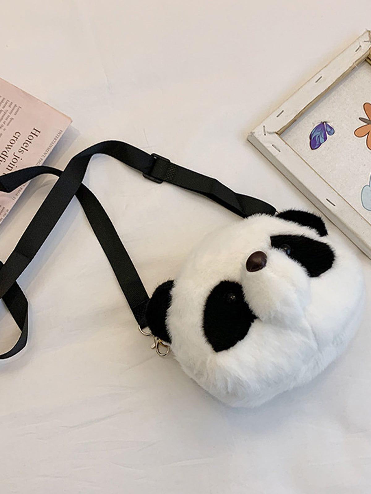 Tntwear® - Cute Plush Panda Head Bag - tntwear1