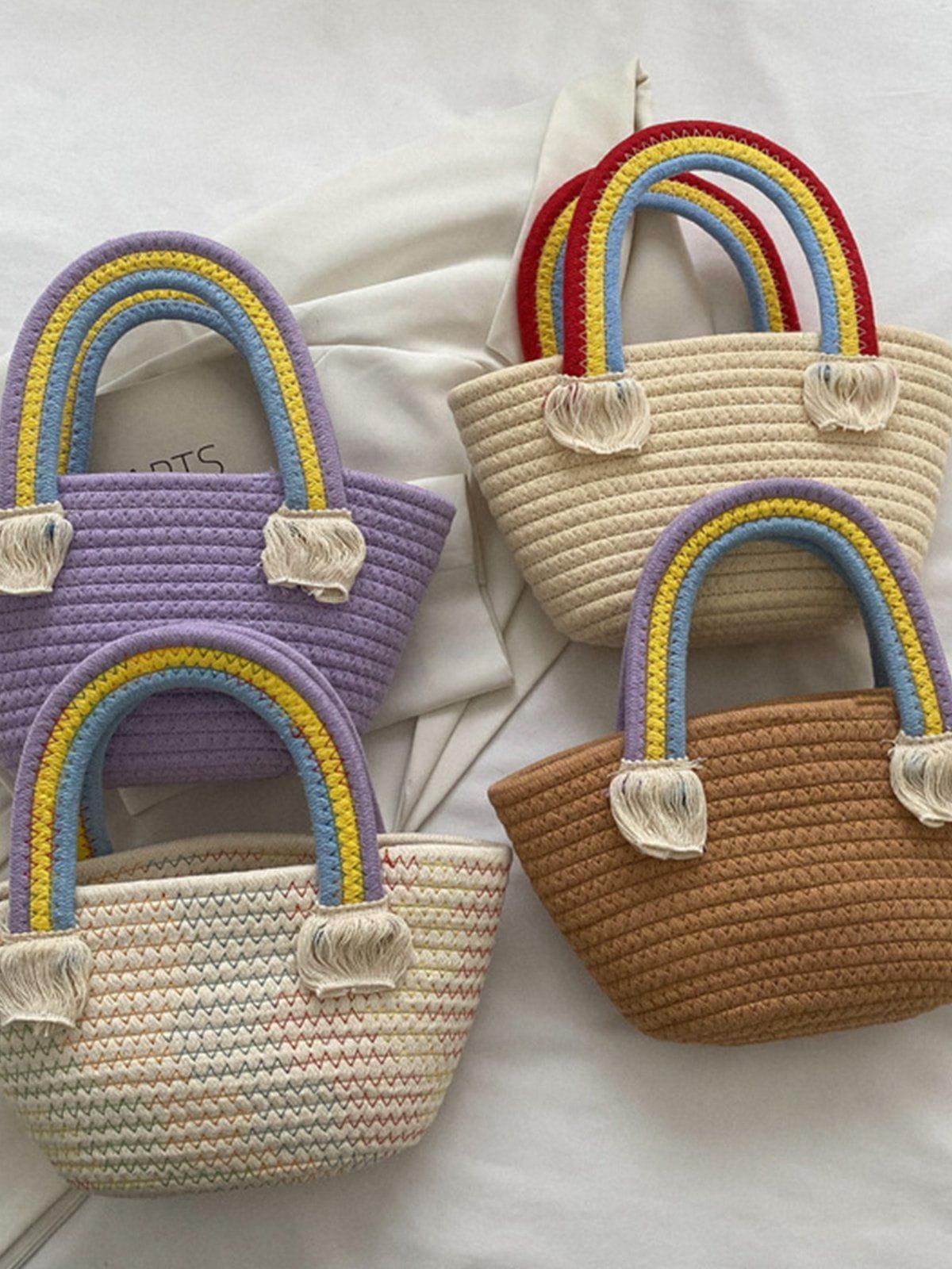 Tntwear® - Cute Rainbow Tote Bag - tntwear1