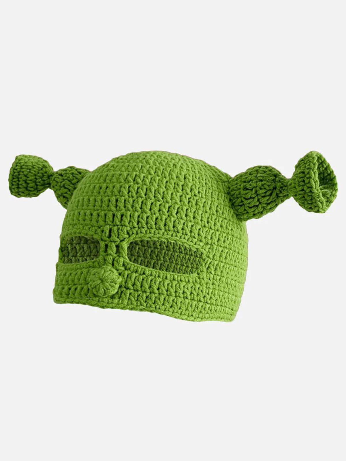 Tntwear® - Funny Animated Shrek Beanie - tntwear1