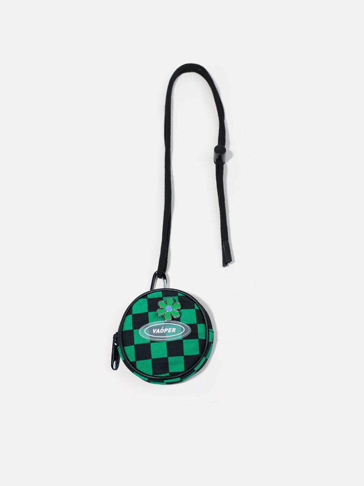 Tntwear® - Grid Pattern Headphone Bag - tntwear1