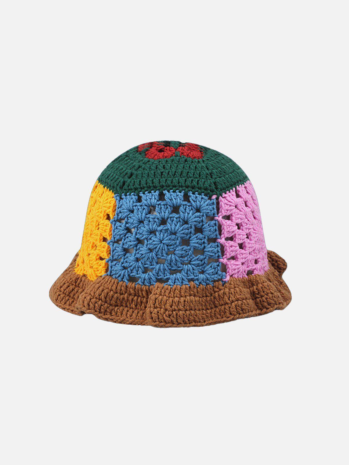 Tntwear® - Handmade Crochet Open Knit Bucket Hat - tntwear1