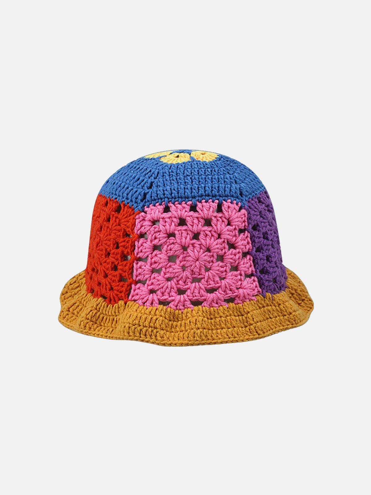 Tntwear® - Handmade Crochet Open Knit Bucket Hat - tntwear1