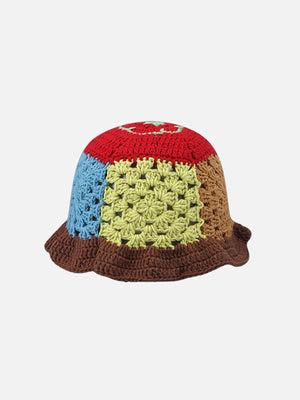 Tntwear® - Handmade Crochet Open Knit Bucket Hat - tntwear1