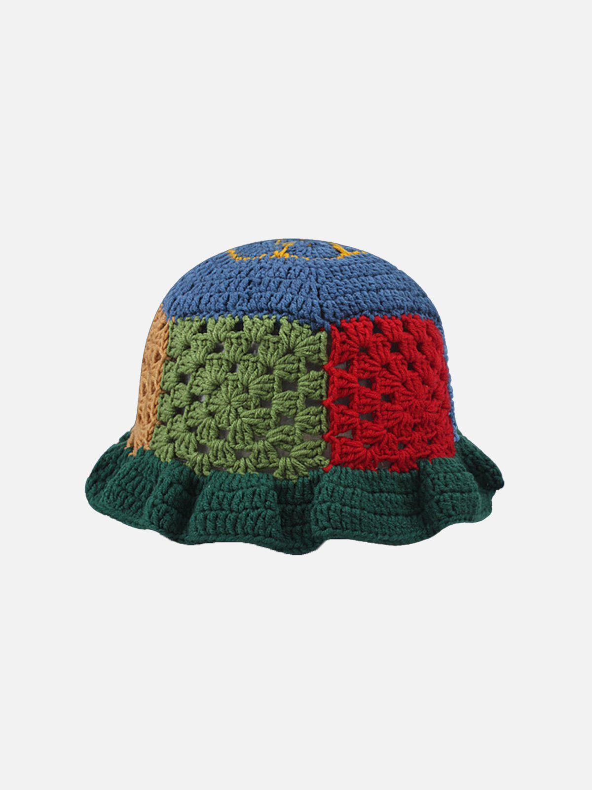 Tntwear® - Handmade Crochet Open Knit Bucket Hat - tntwear1