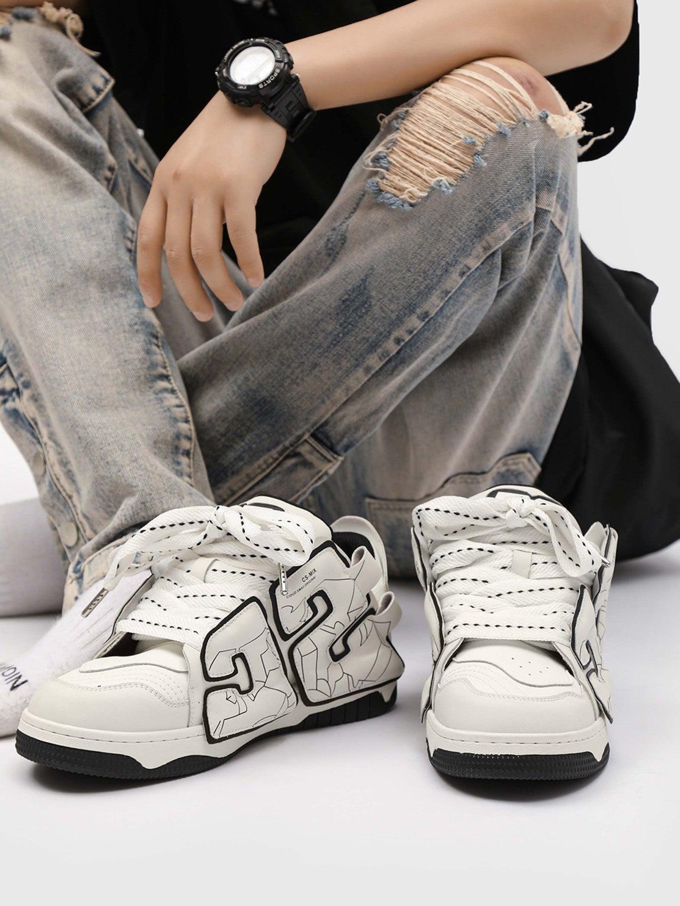 Tntwear® - Hip-hop Versatile Couple Board Shoes - tntwear1