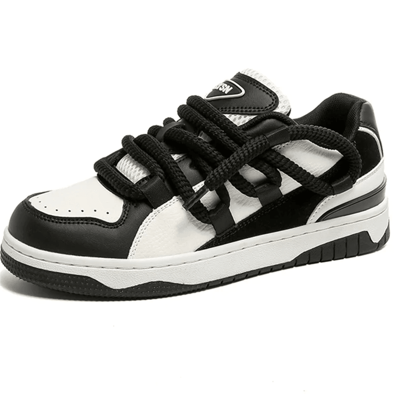 Tntwear® - Lace Up Trainers Student Shoes - tntwear1