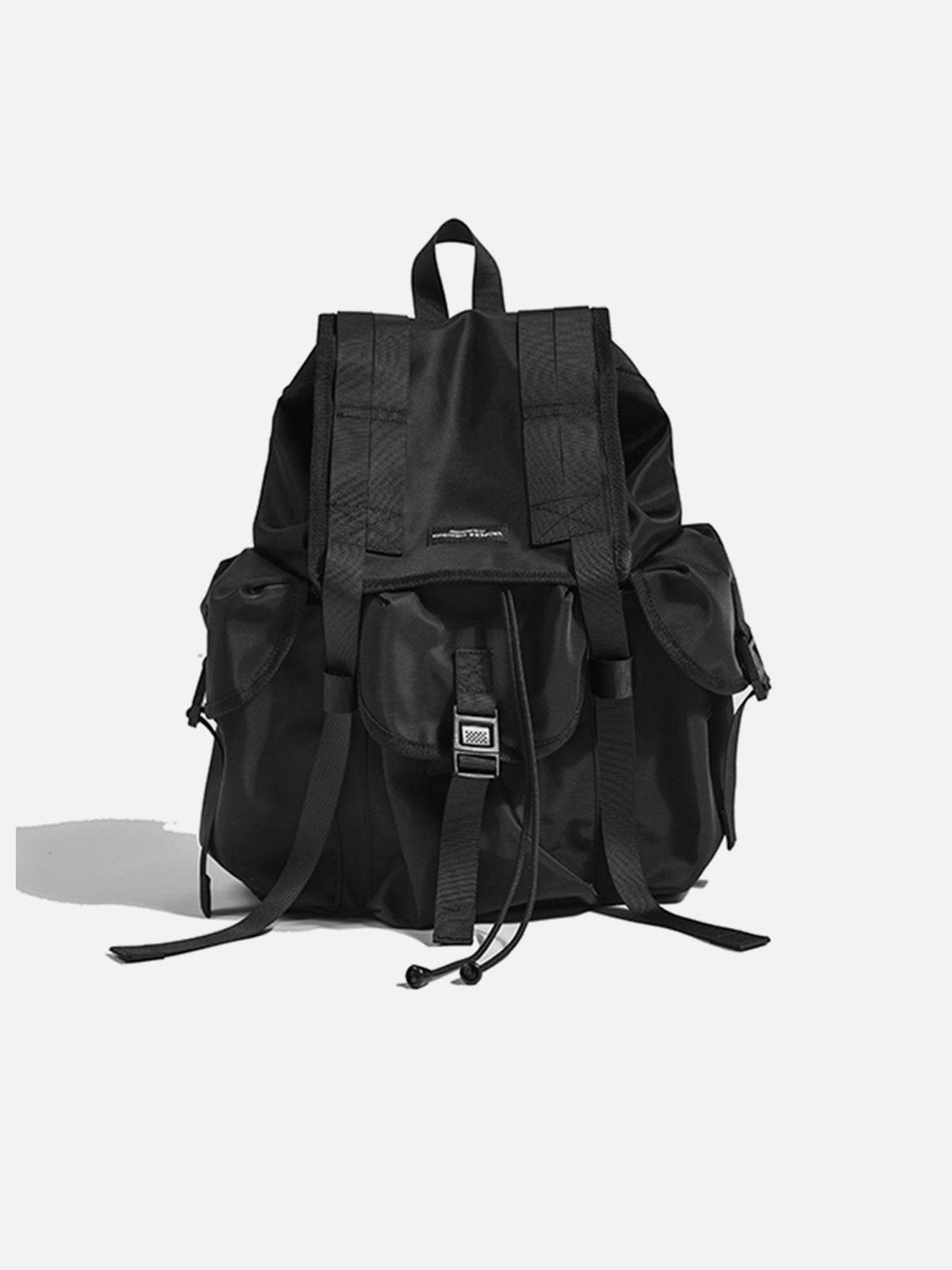 Tntwear® - Multi-Pocket Strapped Shoulder Bag - tntwear1