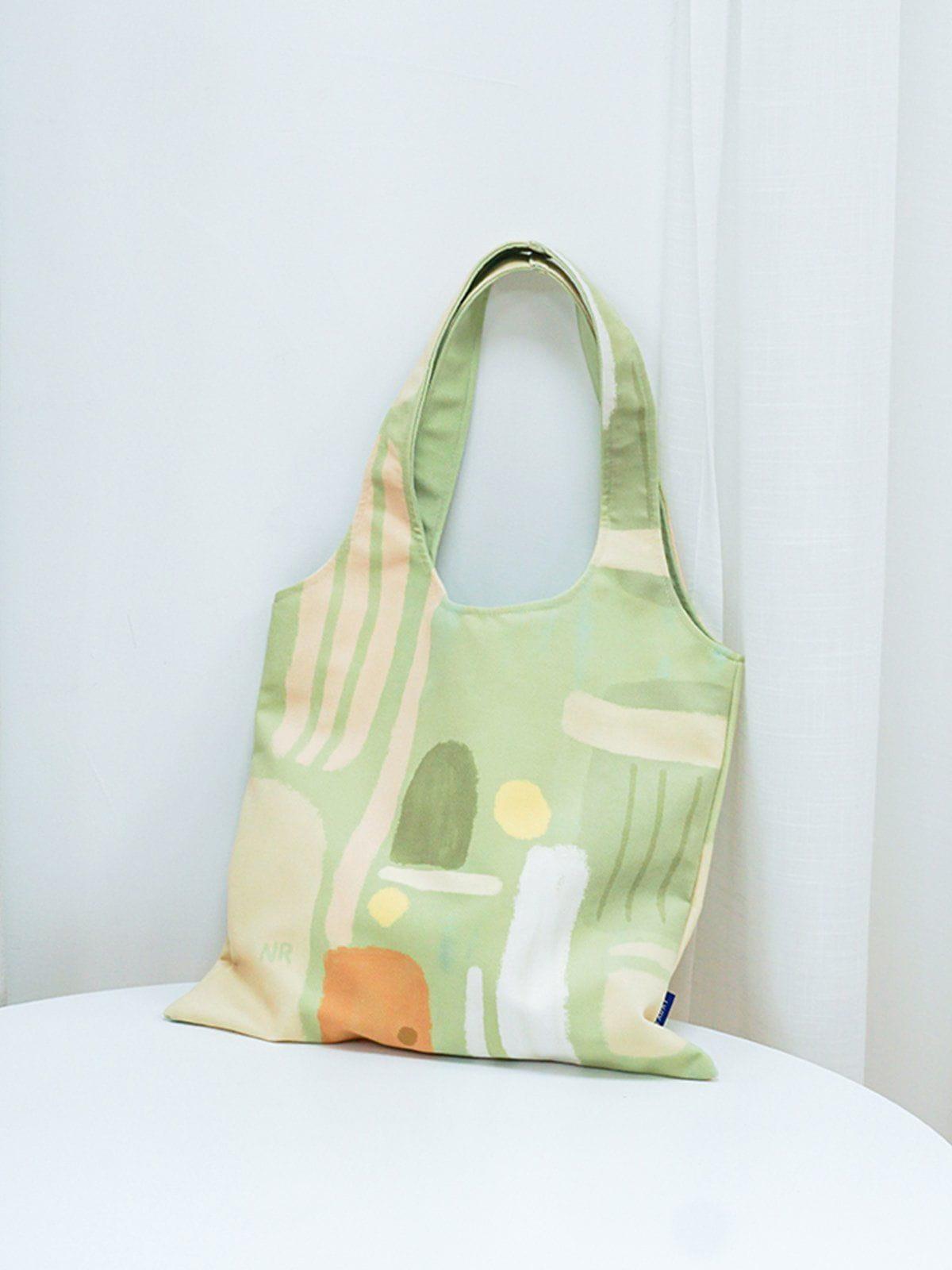 Tntwear® - Oil Print Canvas Bag - tntwear1