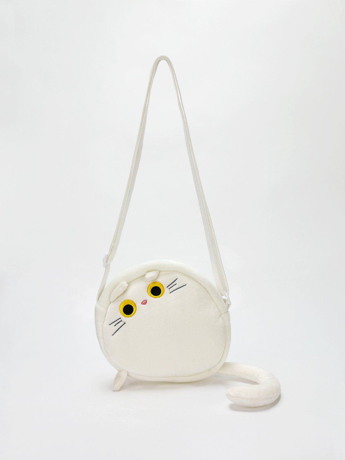 Tntwear® - Plush Cat Crossbody Bag - tntwear1