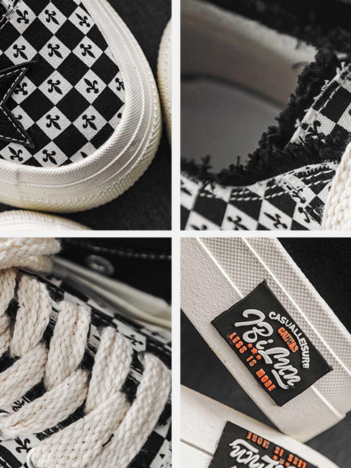 Tntwear® - Retro Star Canvas Shoes - tntwear1