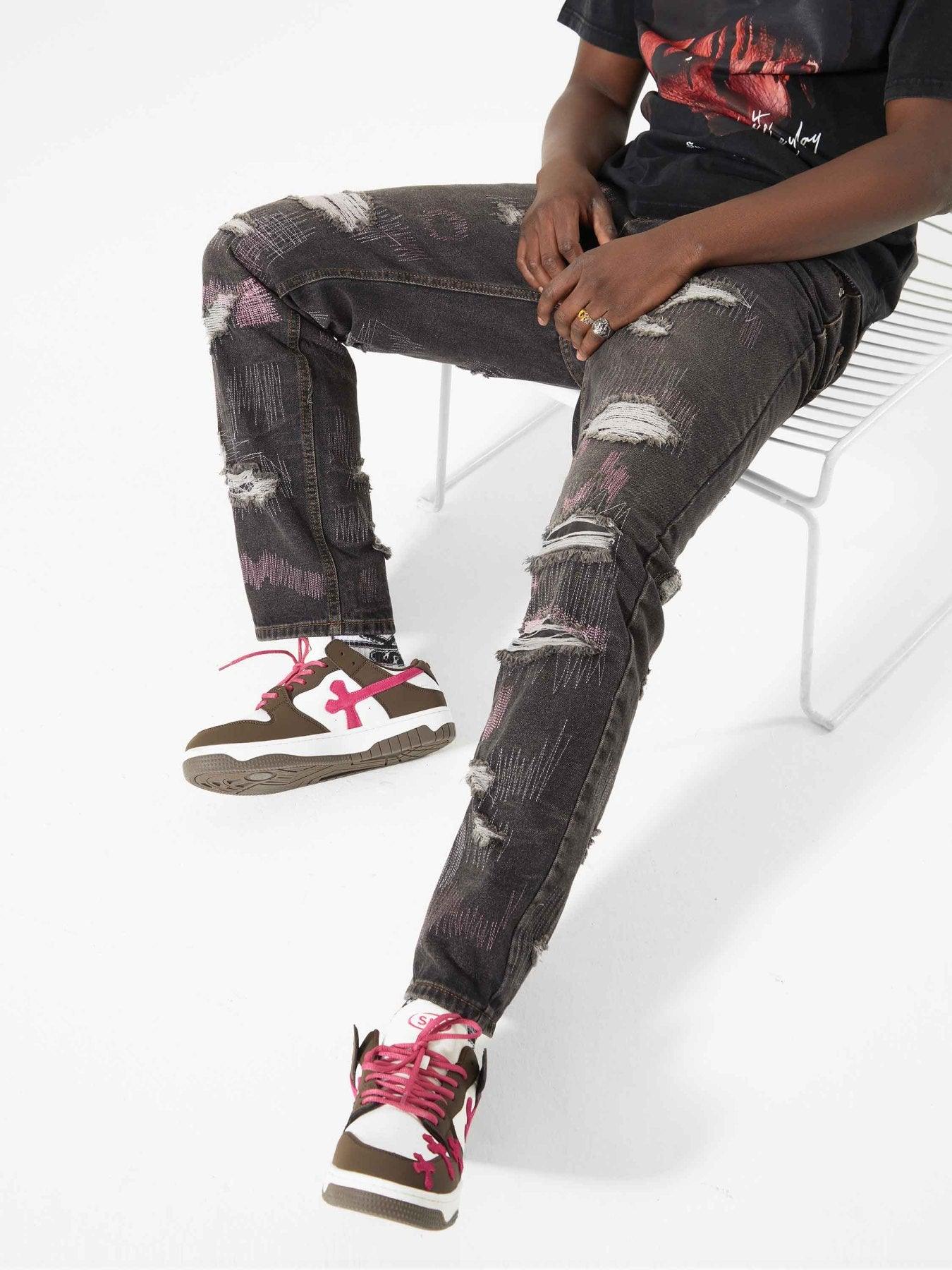 Tntwear® - Ripped Jeans - tntwear1