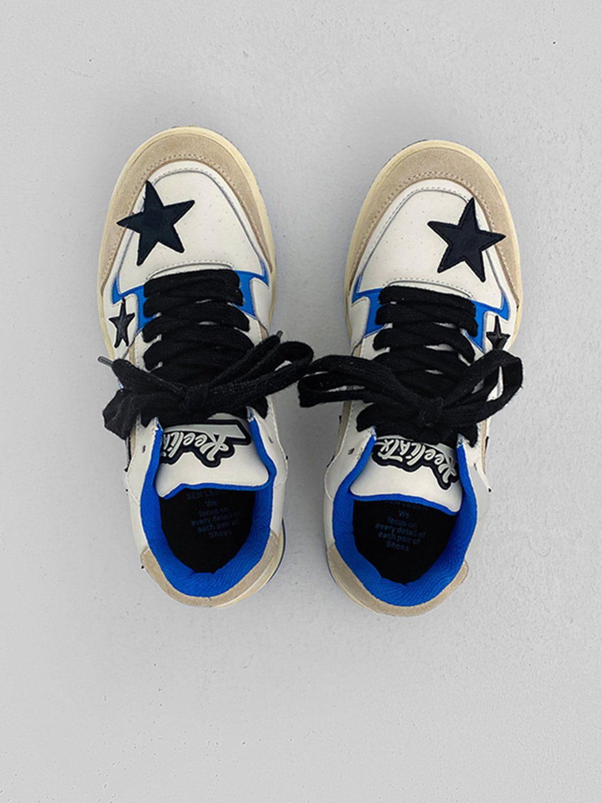 Tntwear® - Star Color Blocking Skate Shoes - tntwear1