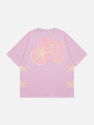 Tntwear® - Star Foam Printing Tee - tntwear1