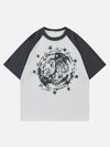 Tntwear® - Star Gothic Leeter Print Tee - tntwear1