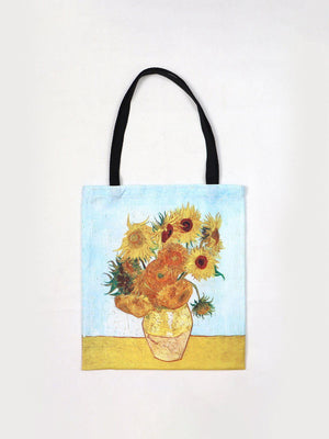 Tntwear® - Starry Sky Oil Painting Canvas Bag - tntwear1