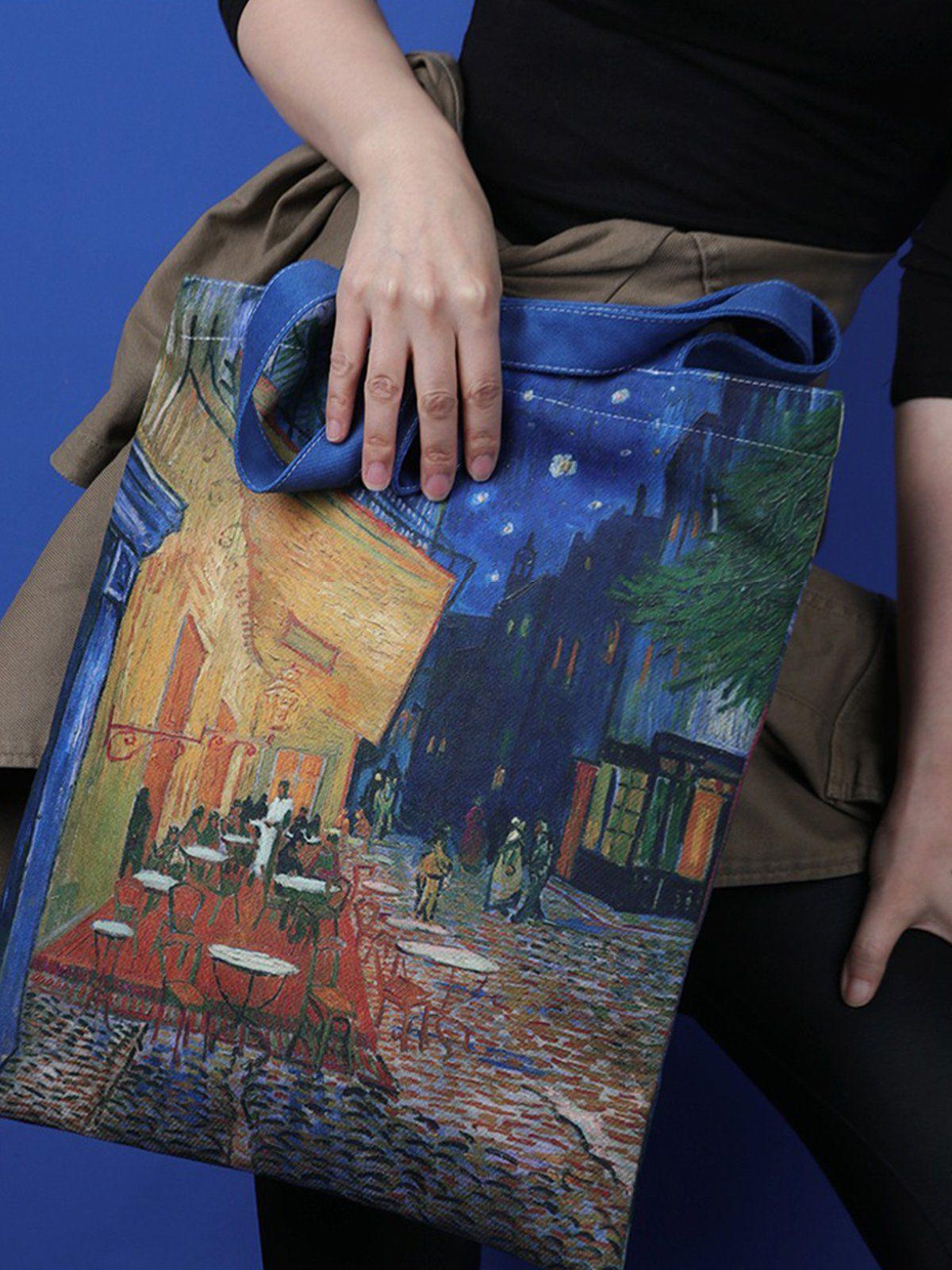 Tntwear® - Van Gogh Oil On Canvas Bag - tntwear1