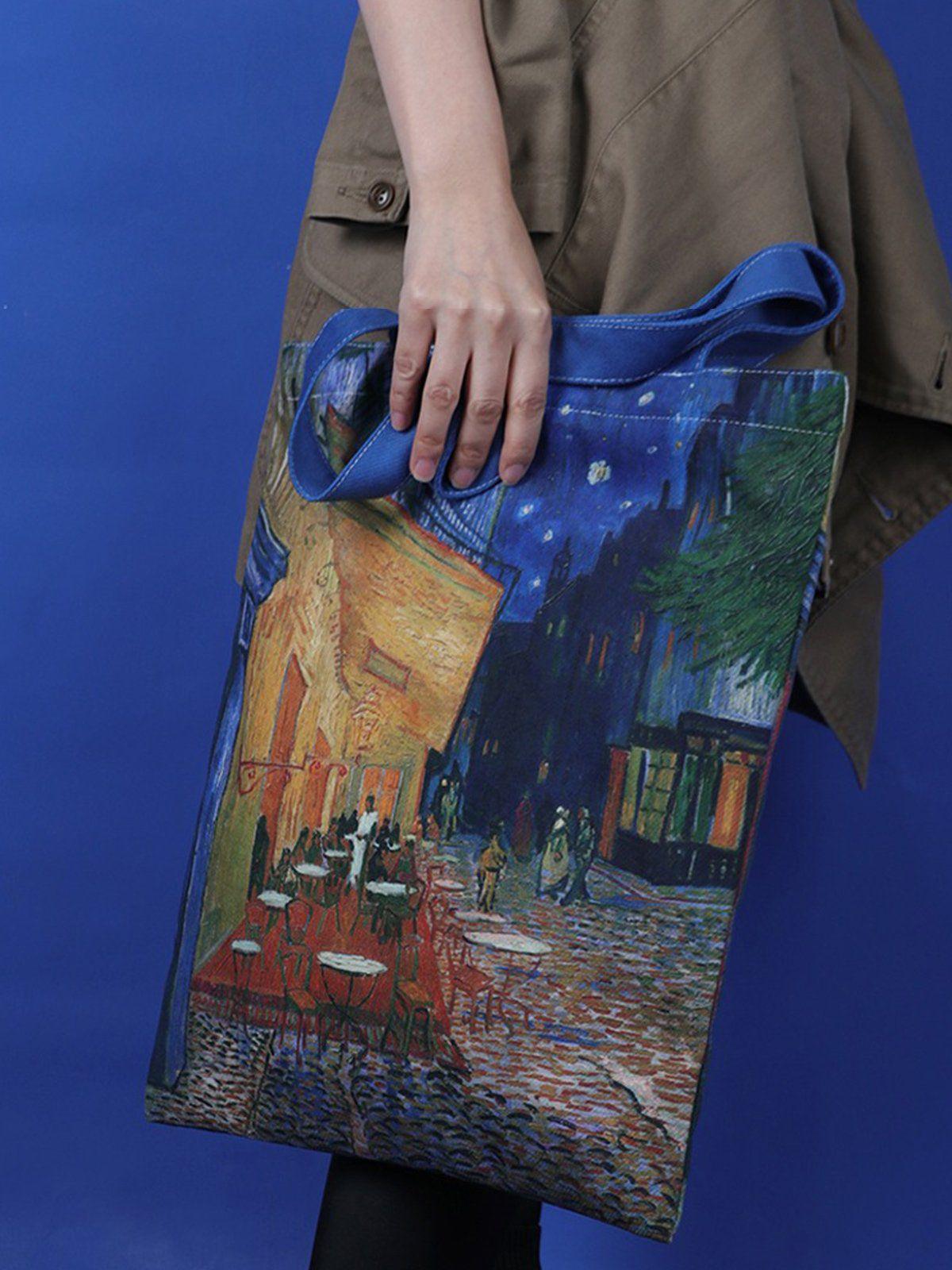 Tntwear® - Van Gogh Oil On Canvas Bag - tntwear1