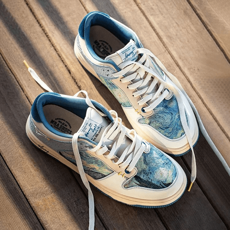 Tntwear® - Van Gogh Starry Night Shoes - tntwear1