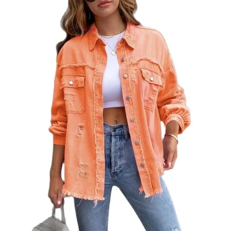 Maria's Denim Jacket - tntwear1