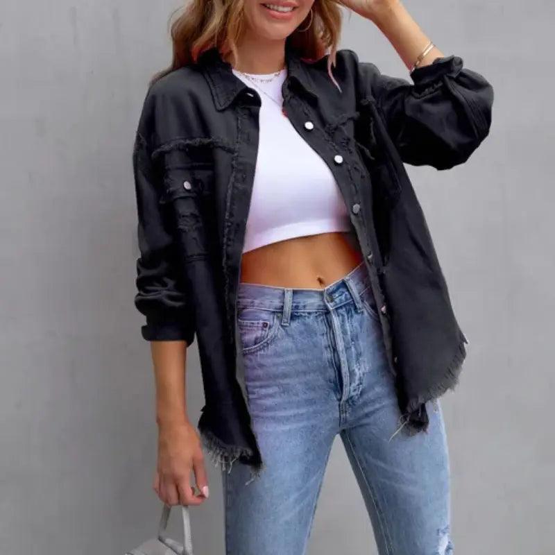 Maria's Denim Jacket - tntwear1