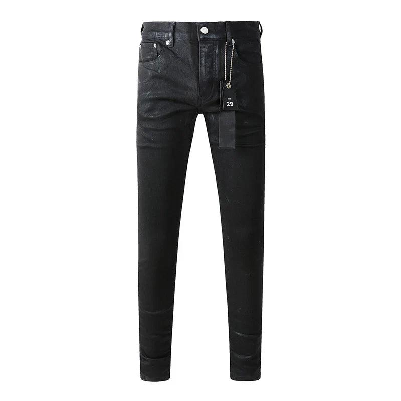 Premium Brand PRPL Roca Jeans Black Tag P001 - tntwear1