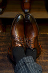 Men's Brown Derby Shoes