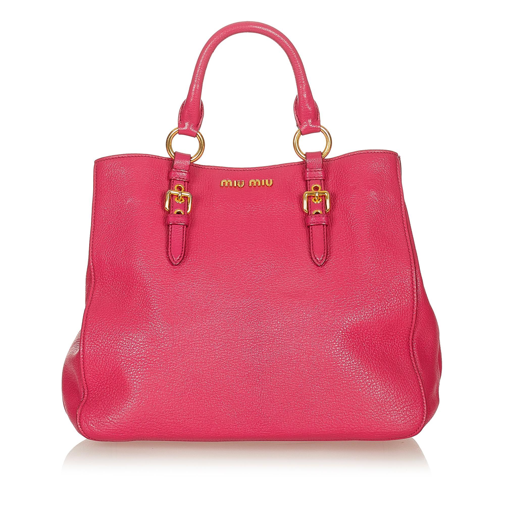 Miu Miu Leather Handbag - tntwear1