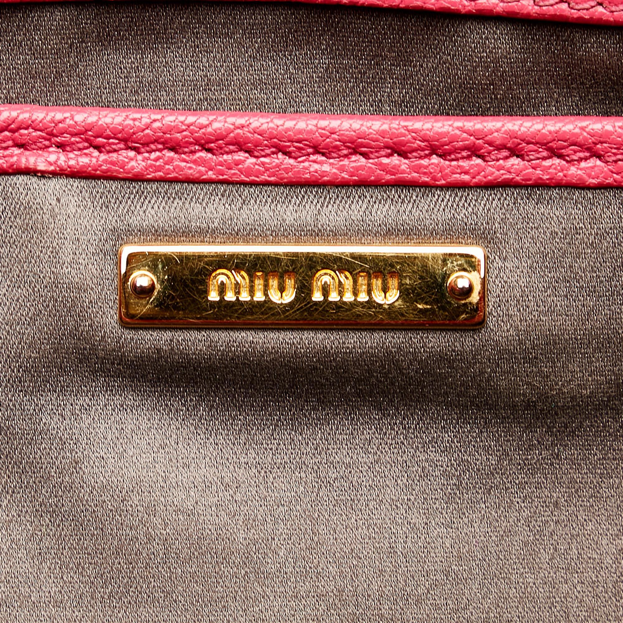 Miu Miu Leather Handbag - tntwear1