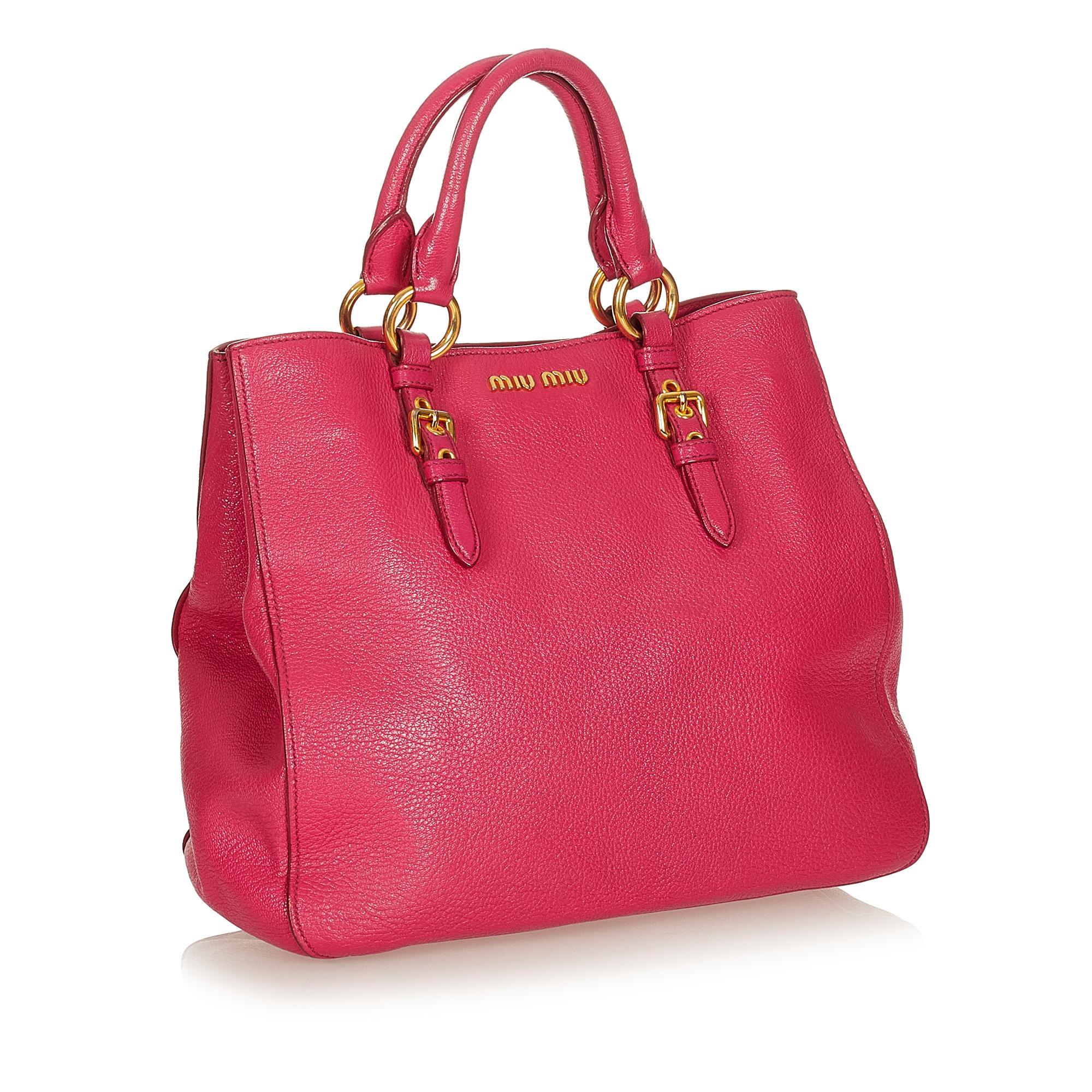 Miu Miu Leather Handbag - tntwear1