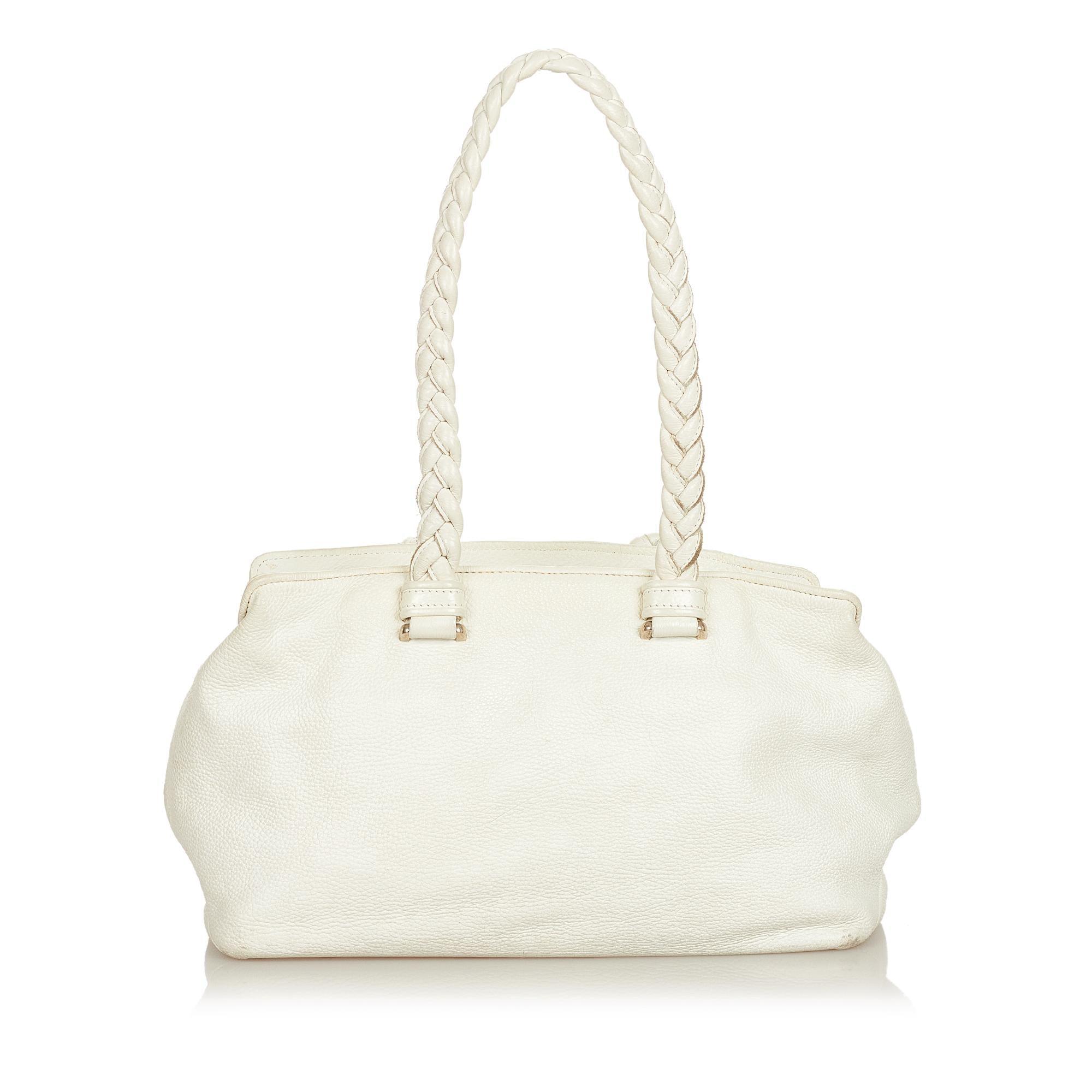 Miu Miu Leather Shoulder Bag - tntwear1