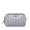 Miu Miu Matelasse Double Zip Leather Crossbody Bag - tntwear1