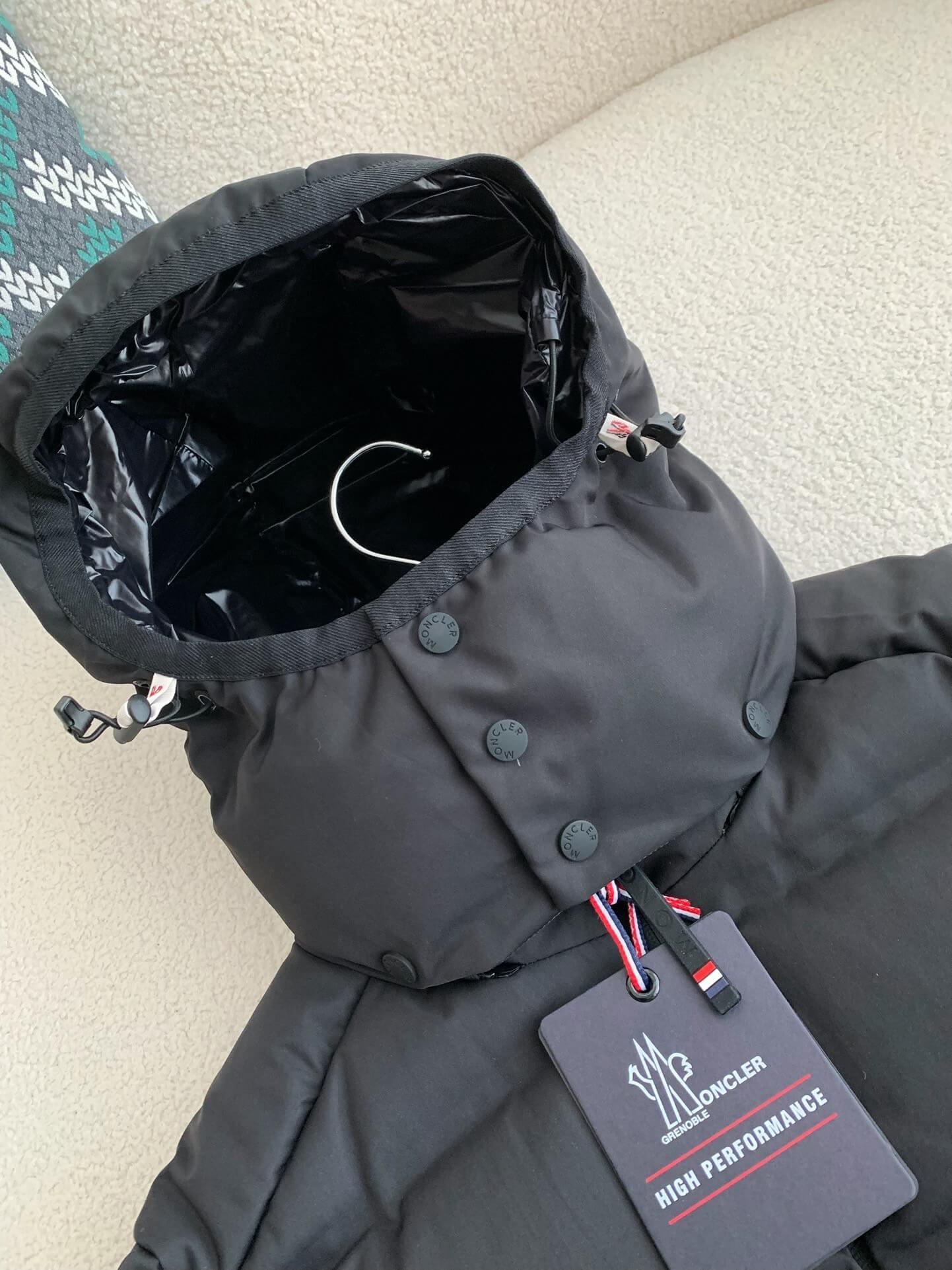 Moncler Grenoble Black Down Ski Jacket - tntwear1