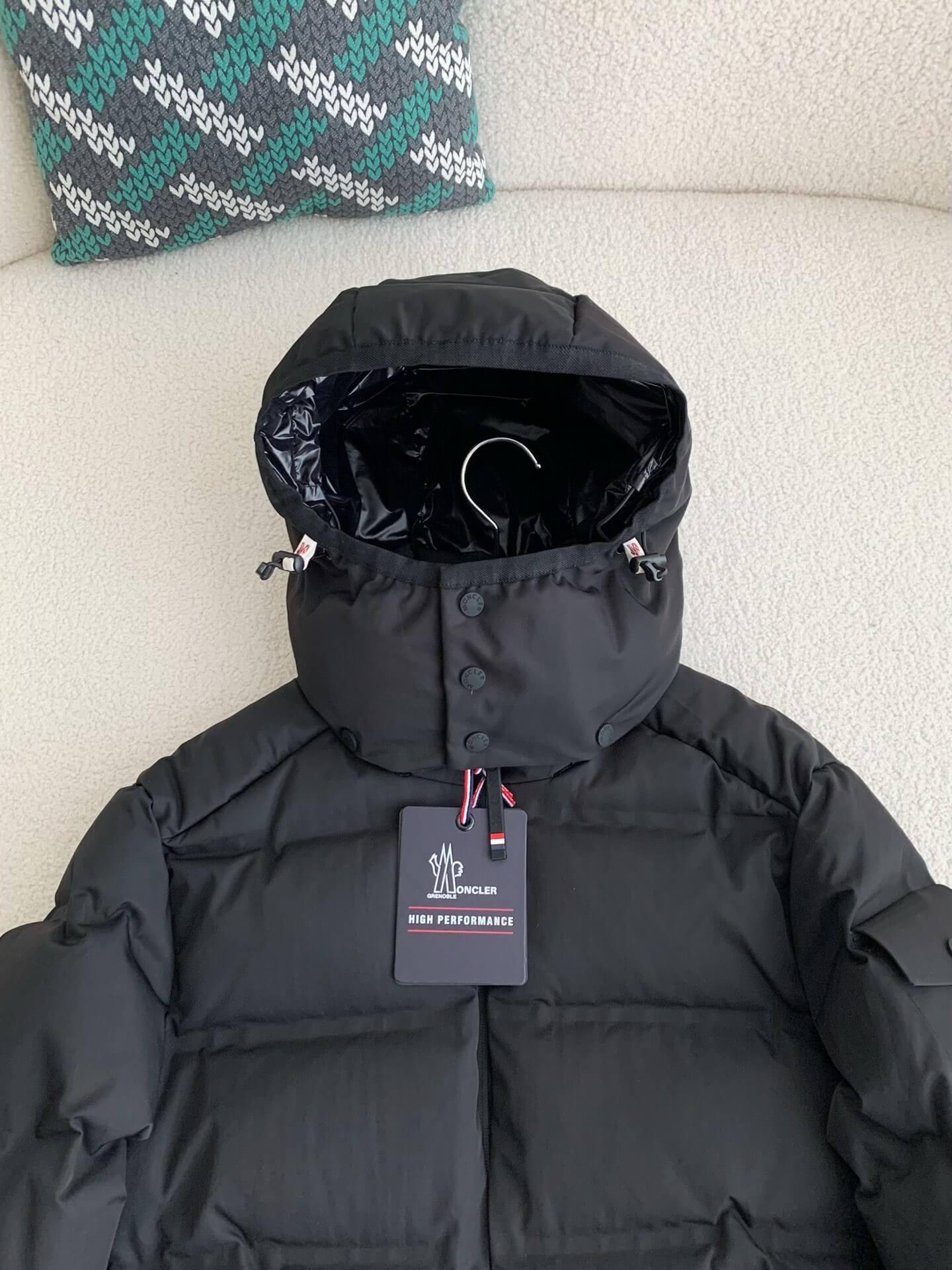 Moncler Grenoble Black Down Ski Jacket - tntwear1