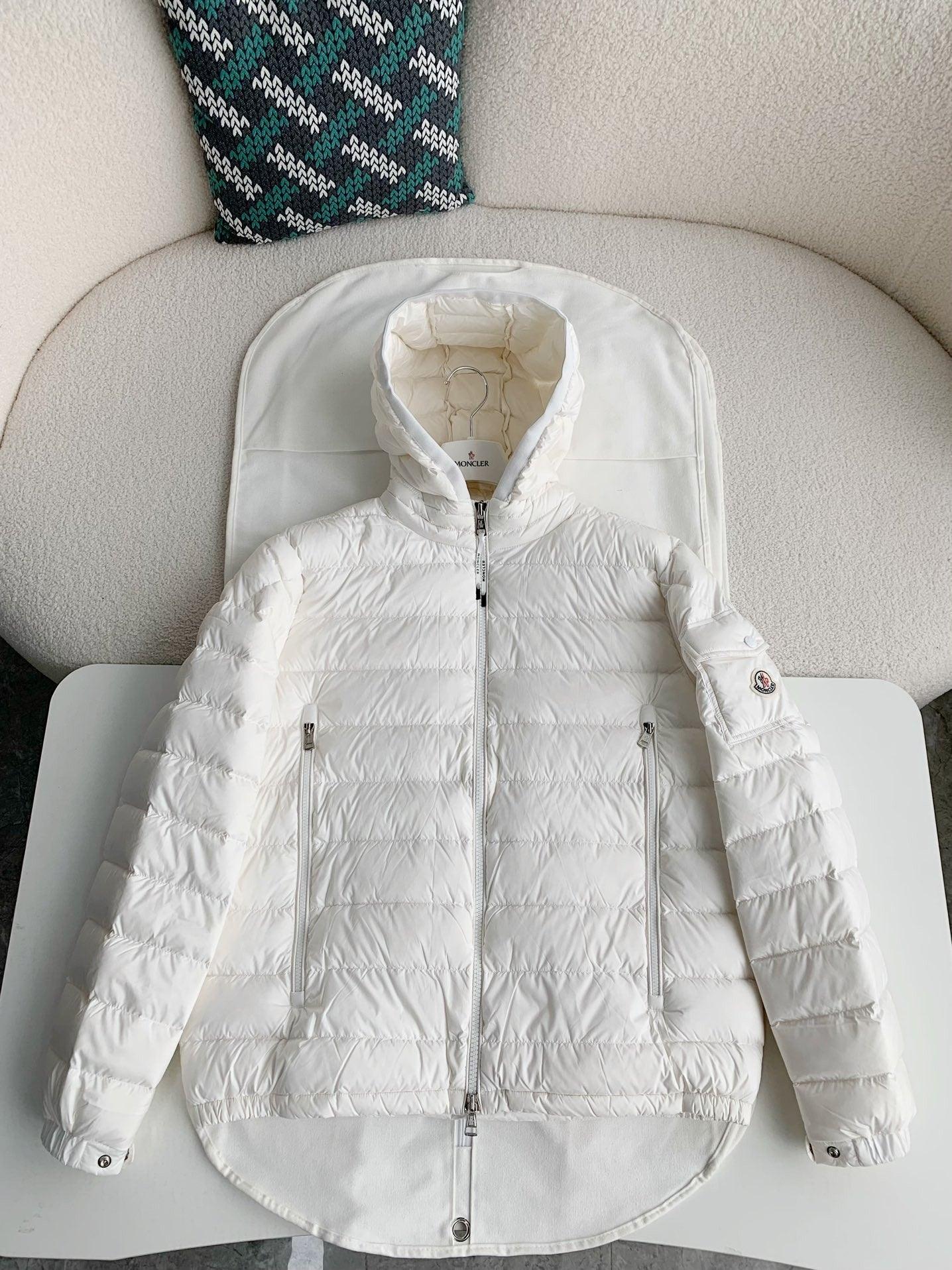 Moncler Maya White Jacket - tntwear1