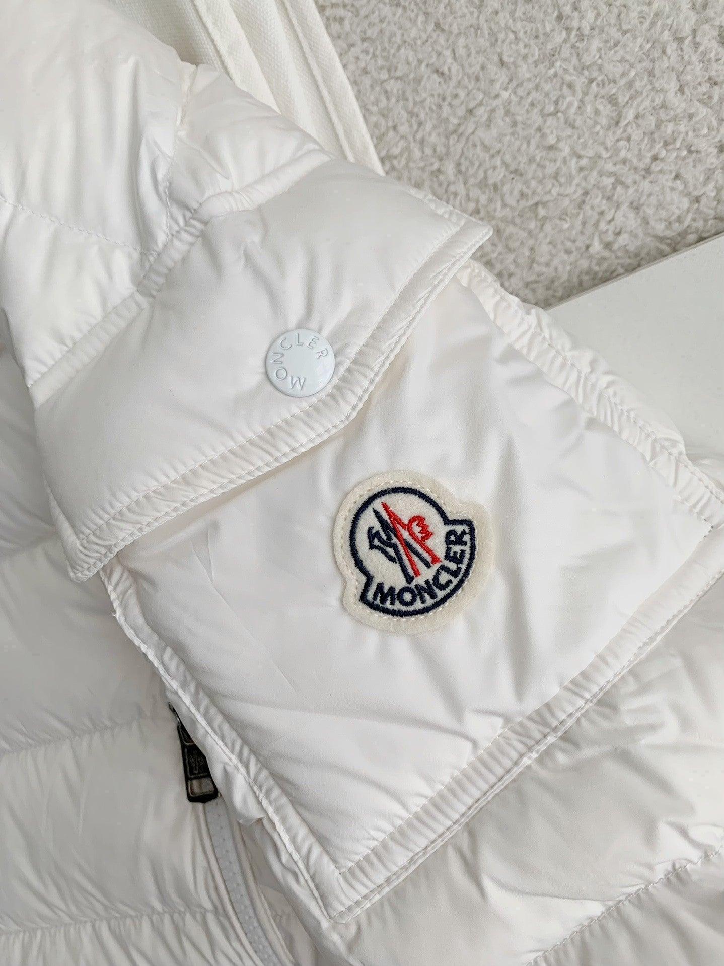 Moncler Maya White Jacket - tntwear1