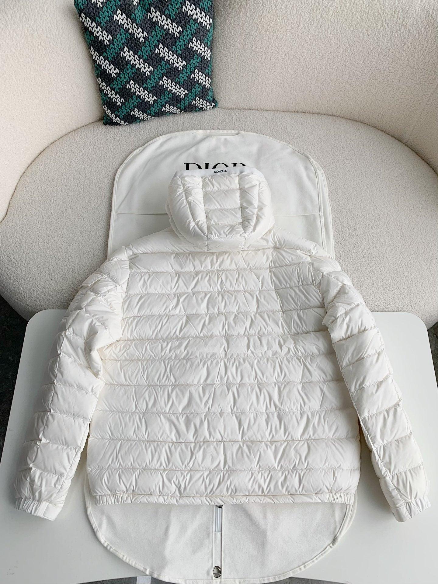 Moncler Maya White Jacket - tntwear1