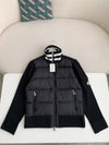 Moncler Down-paneled Black Cotton jacket - tntwear1