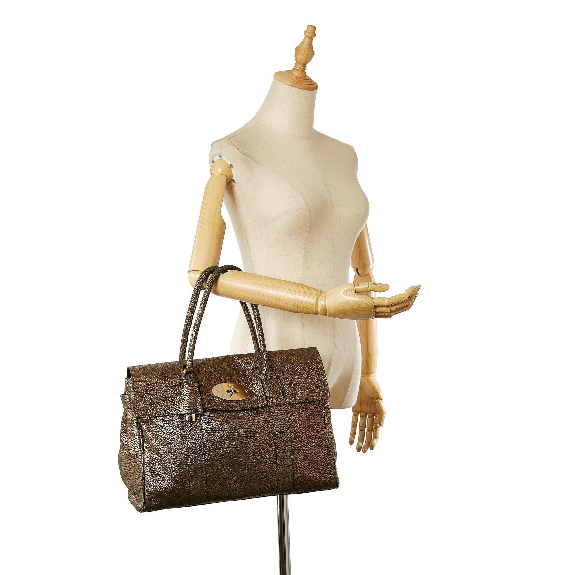 Mulberry Bayswater Leather Handbag - tntwear1