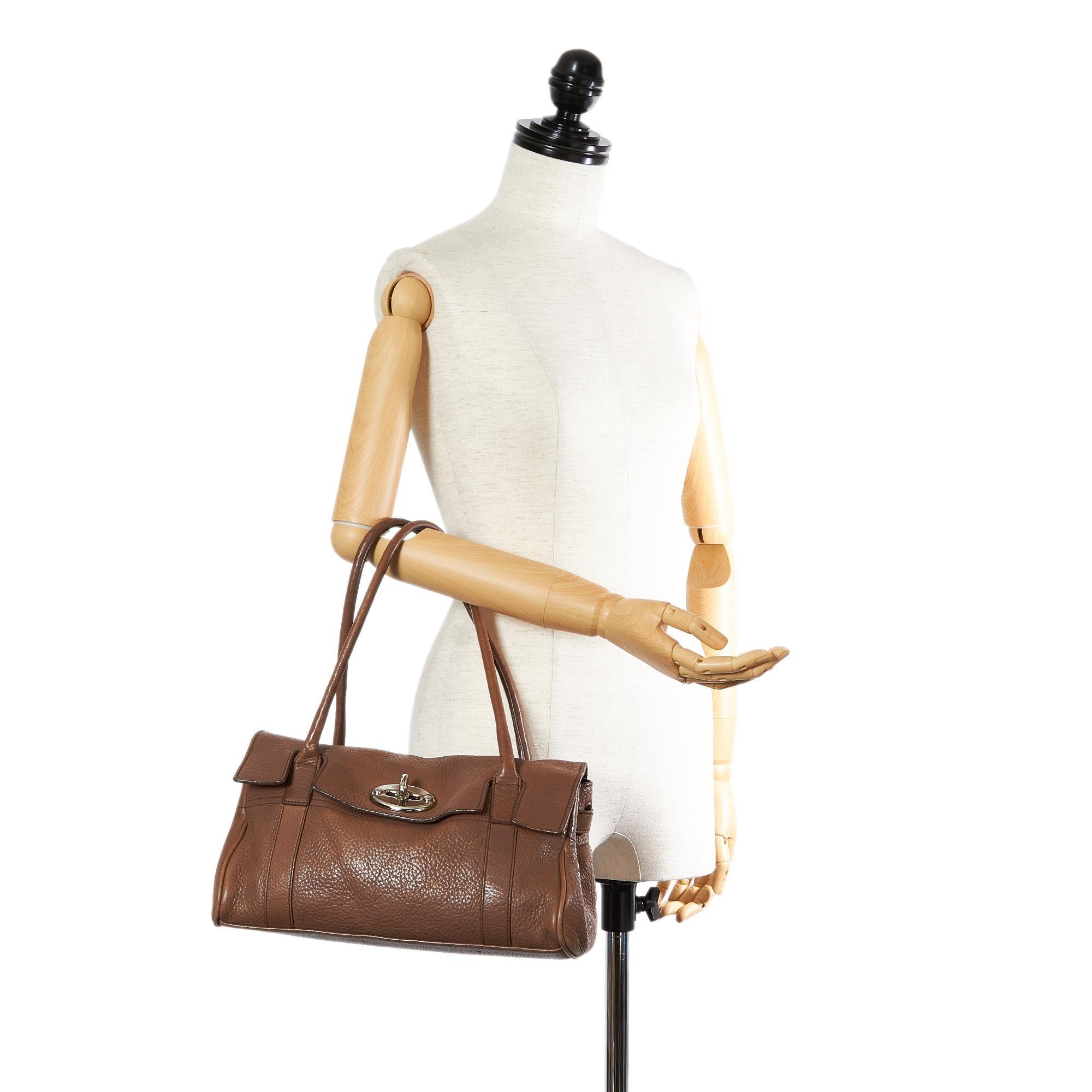 Mulberry Bayswater Leather Shoulder Bag - tntwear1