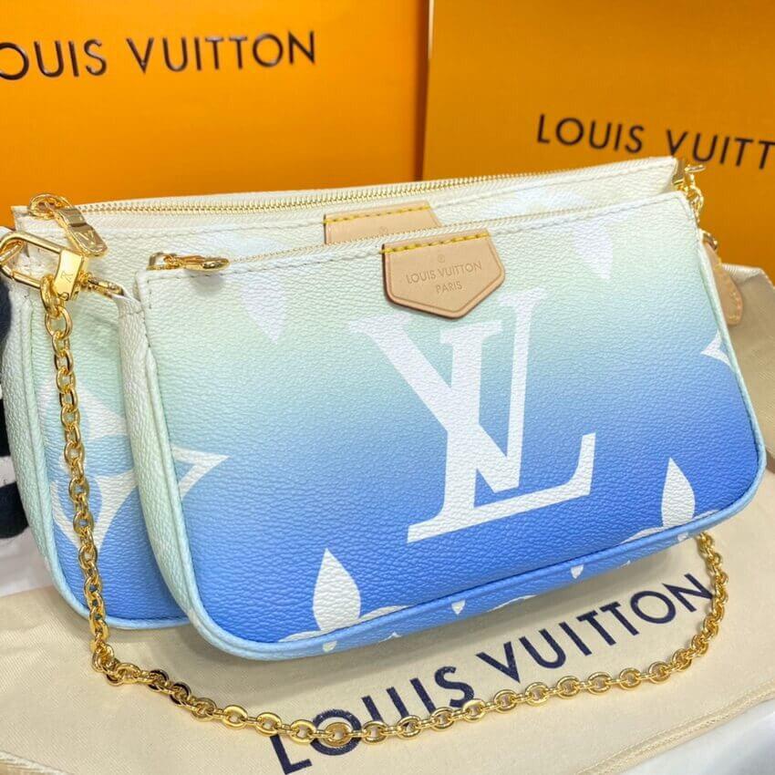 TntWear Multi Pochette Blue Bag - LUV 554