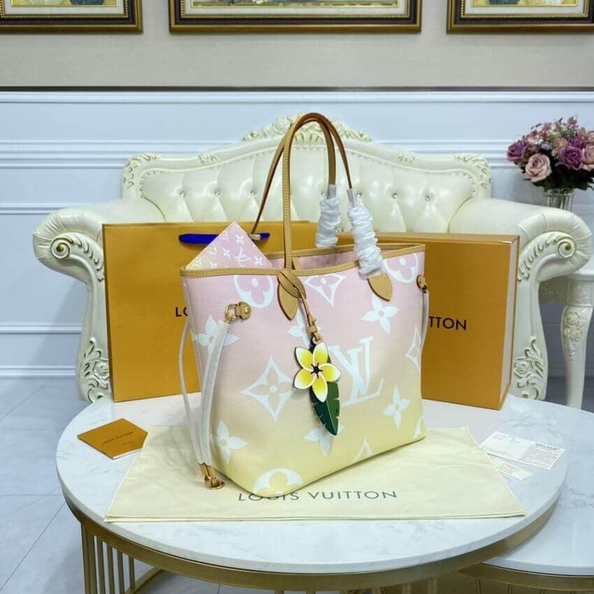 TntWear Neverfull Tote Bag Pink - LUV 566